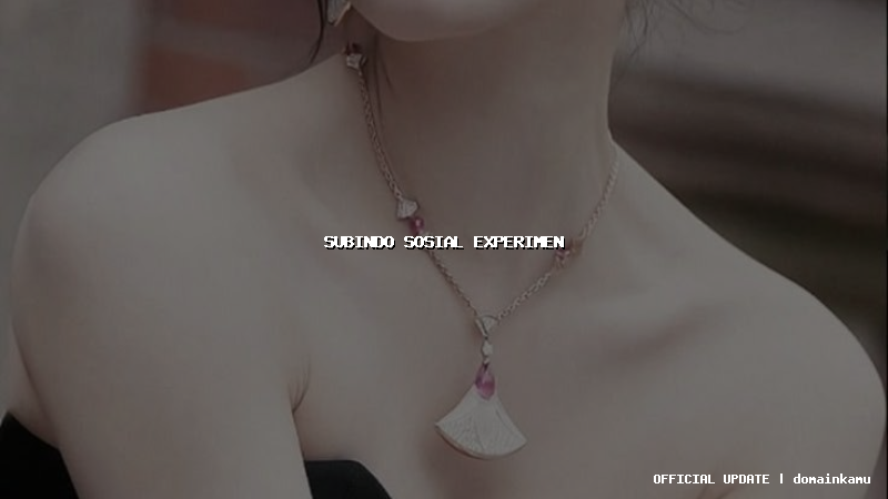 subindo sosial experimen